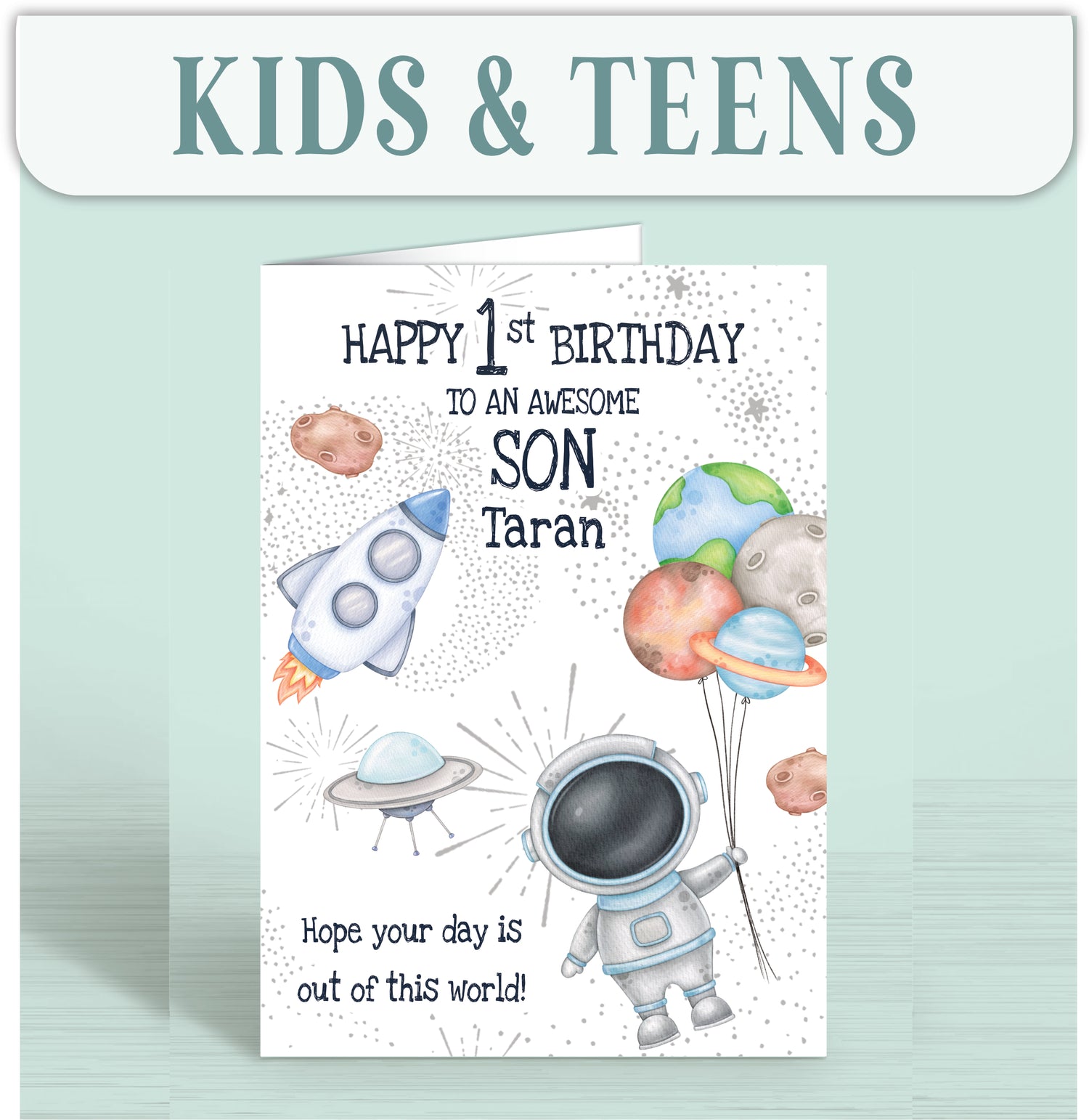 Kids & Teens Birthday Cards - Oliver Rose Designs