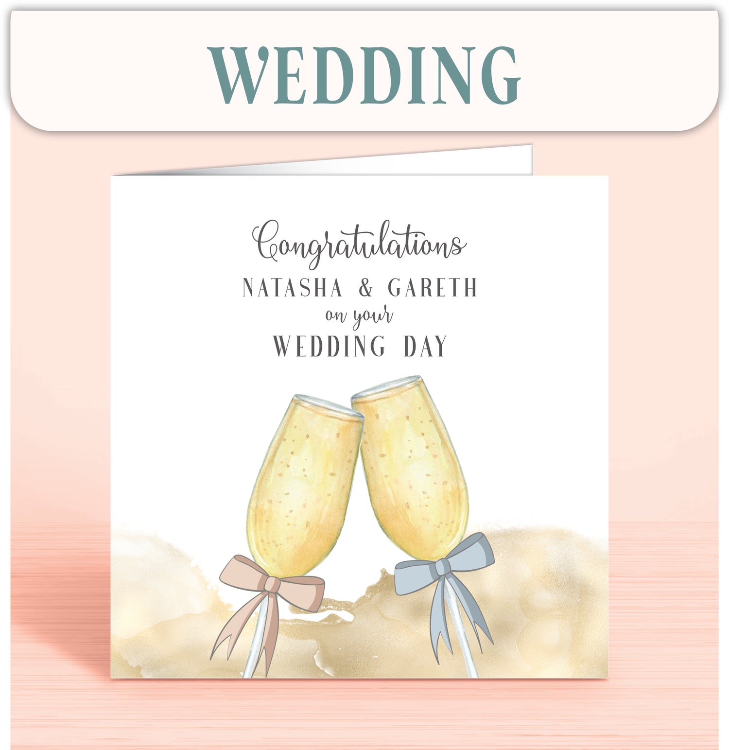Personalised Wedding Cards | Oliver Rose Designs