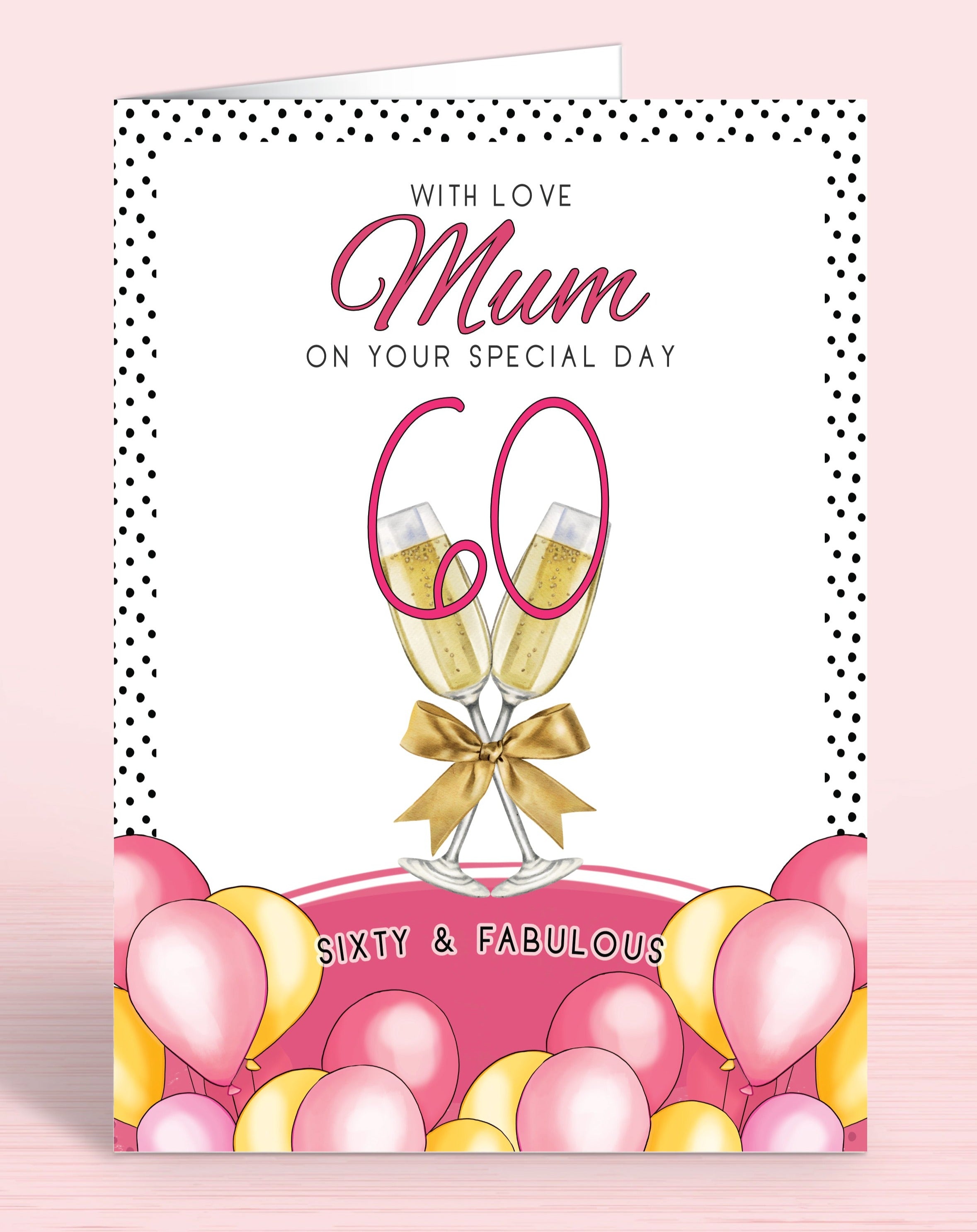 Mum Birthday Cards, Personalised Birthday Card For Mother, Mummy, Mom ...